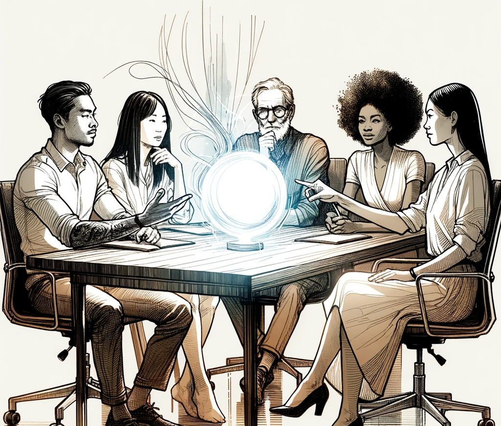 Discussing AI at a Journalism Tech Conference